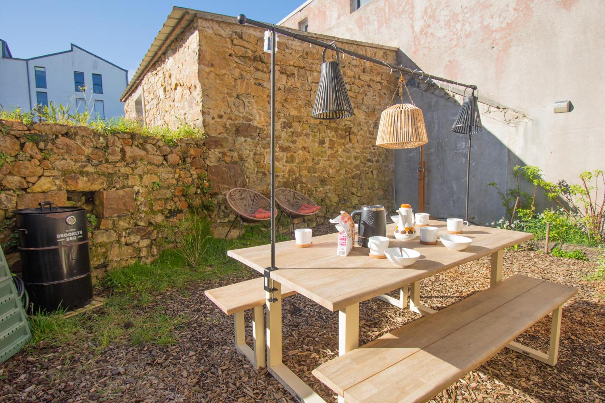 Coeur De Presqu'Ile I Maison Spacieuse Avec Cour Interieure Crozon Exterior foto
